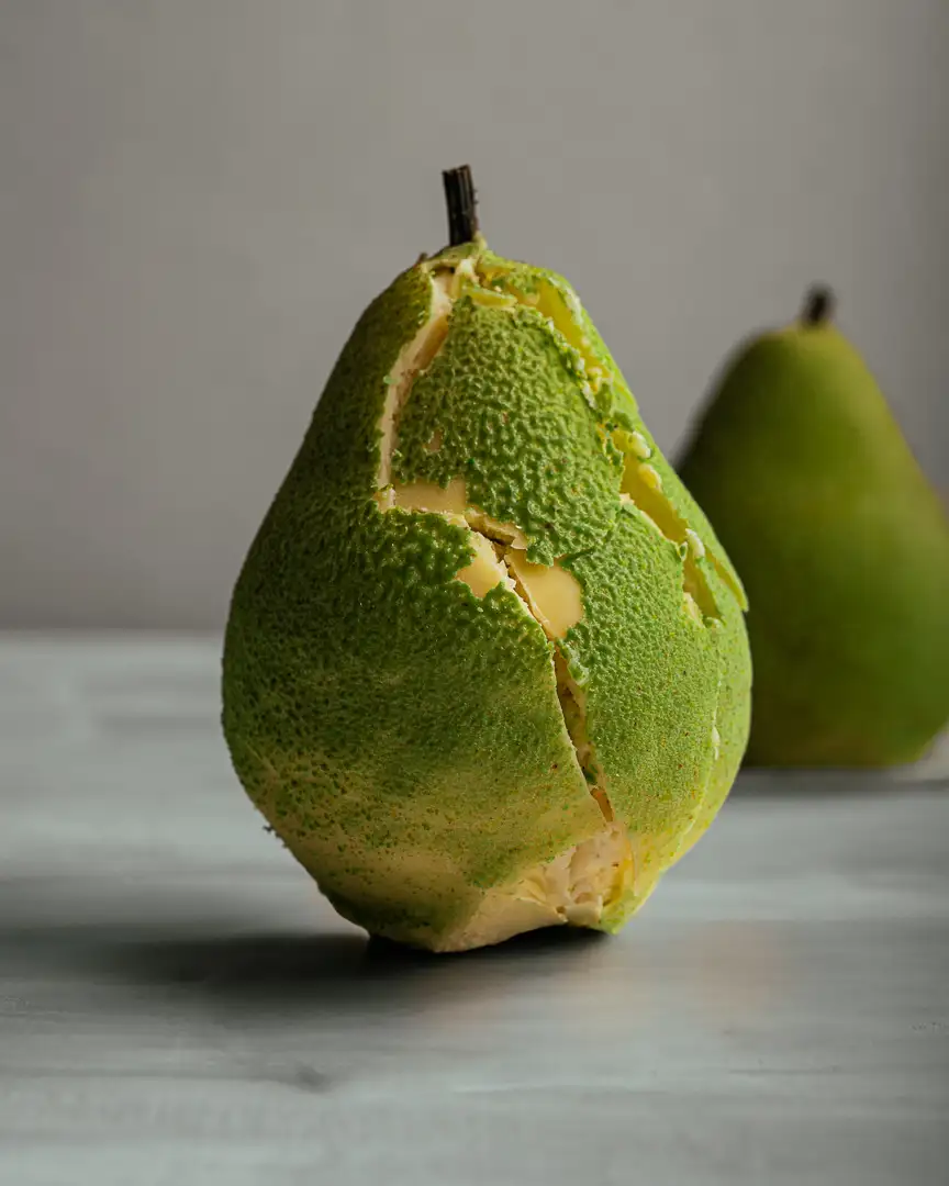 Poire en trompe l'oeil