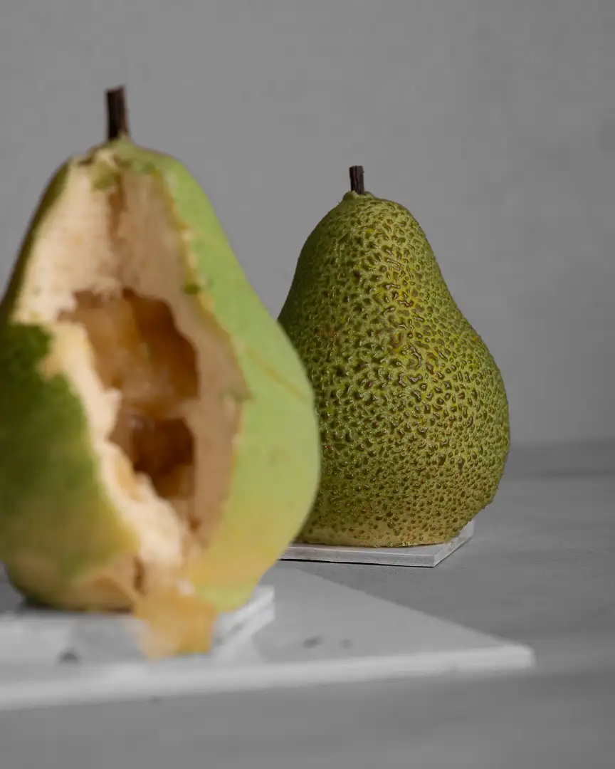Poire en trompe l'oeil