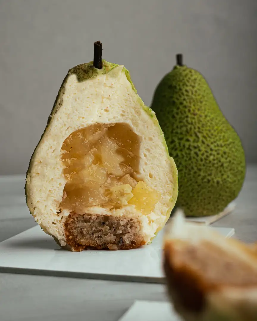 Poire en trompe l'oeil