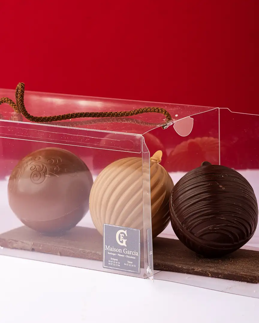 Trio de Boules de Noël